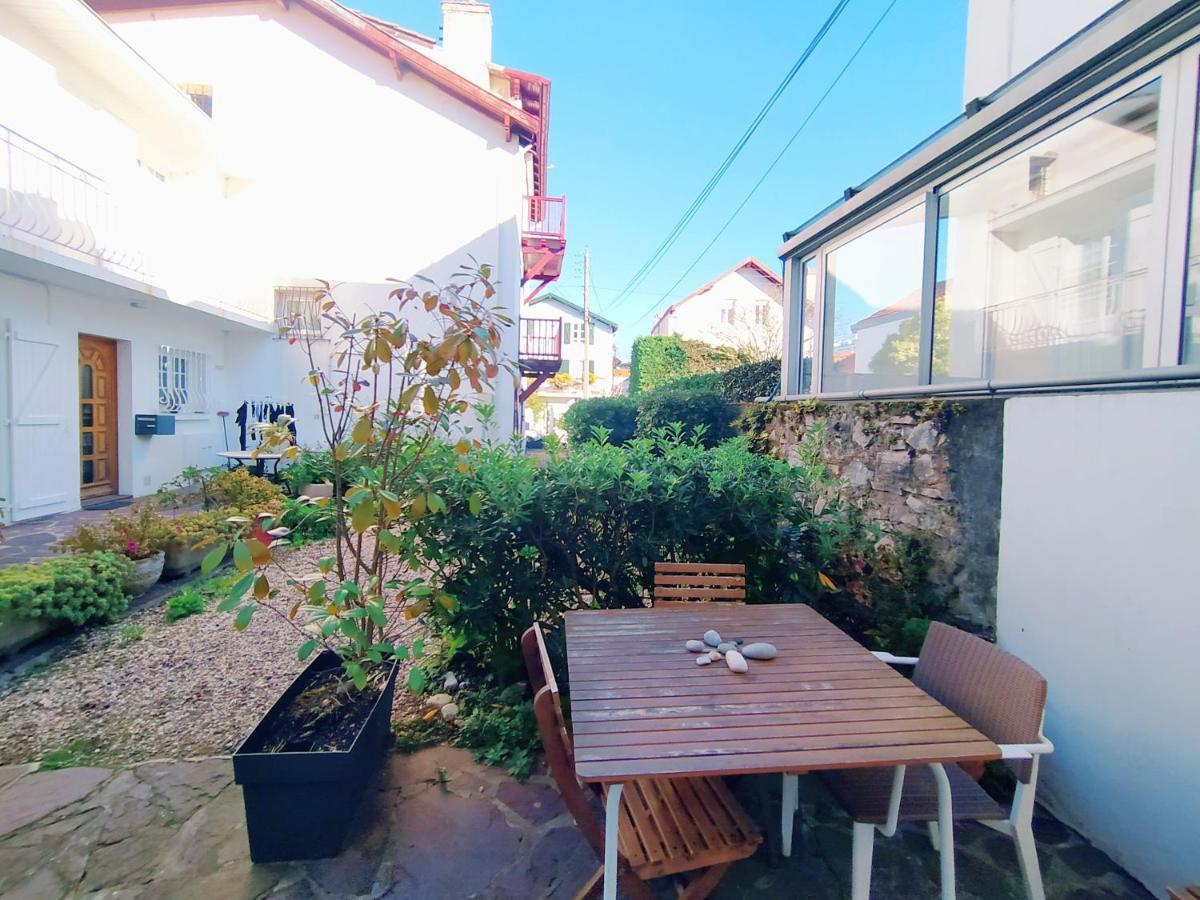 Lalanne Btz, Duplex Jardinet Pres De La Plage 比亚里茨 外观 照片