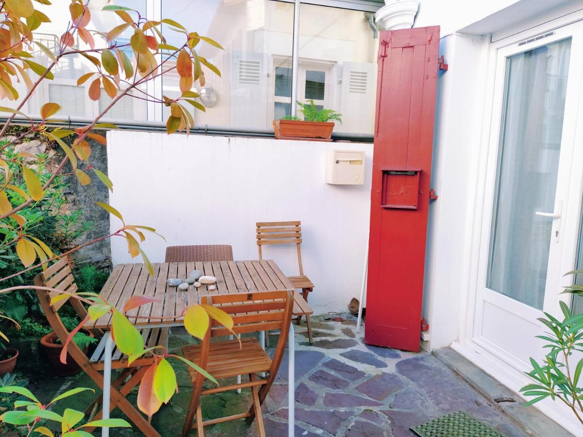 Lalanne Btz, Duplex Jardinet Pres De La Plage 比亚里茨 外观 照片