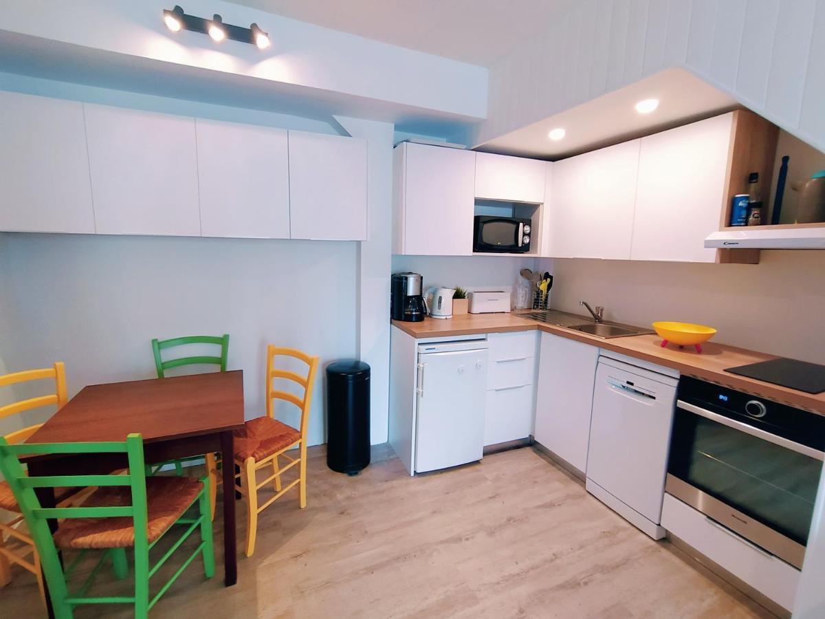 Lalanne Btz, Duplex Jardinet Pres De La Plage 比亚里茨 外观 照片