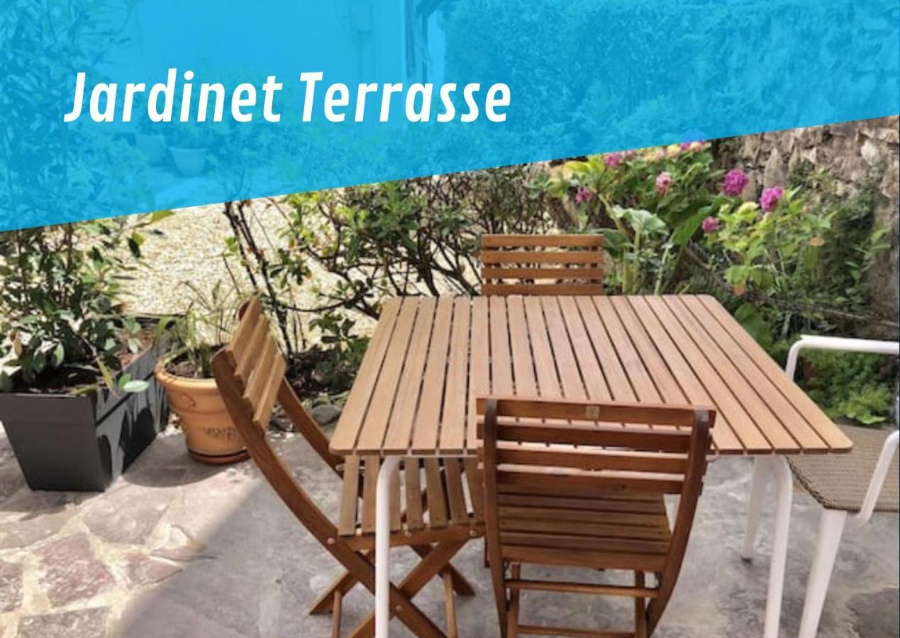 Lalanne Btz, Duplex Jardinet Pres De La Plage 比亚里茨 外观 照片