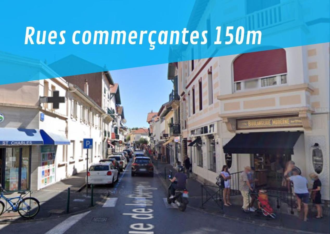 Lalanne Btz, Duplex Jardinet Pres De La Plage 比亚里茨 外观 照片